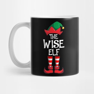 Wise Elf Matching Family Christmas Mug